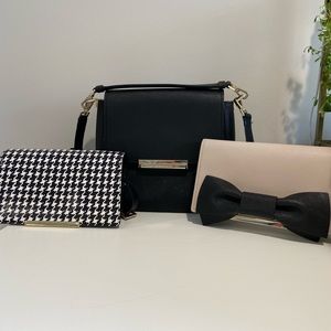 Kate Spade Heritage Make It Mine Purse — includes houndstooth and bow flaps!